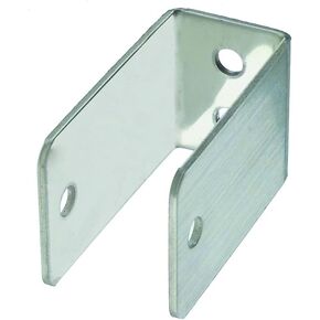 Harris Hardware 11989-B4 Extra Long Stamped Stainless Steel U Bracket for 3/4" Thick Panels, 4-Pack in Kuwait