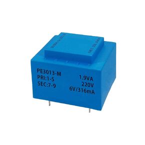 PE3013-M 1.9VA 110V-380V / 6V/7.5V/9V/12V/15V/18V/24V Encapsulated Safety Isolating Transformer PCB Welding 1Pcs(1.9VA 220V 24V) in Kuwait