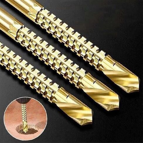 6 قطعة مثقاب الخشب المسنن سطح قاطعة المطحنة البلاستيك المعدني اللكم الخشب التوسيع الحز قطع الحنفية HSS تويست المنشار لقمة ثقب in Kuwait