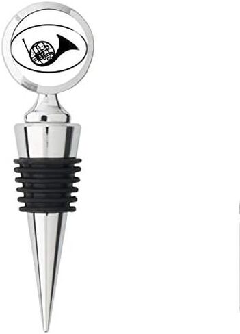الفرنسية القرن البيضاوي معدن الصلب سدادة زجاجة Winestopper in Kuwait