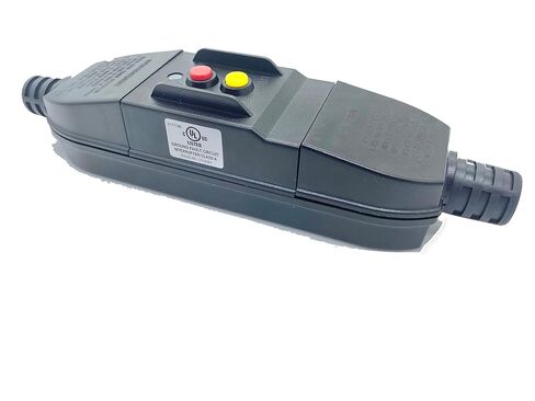 Webber Replacement in-line GFCI for Larger Diameter 14AWG/3C STW Cable only - auto-Reset 15A/120V, User Attachable. Webber WBGF18-3W-L-KIT-IA (WBGF-3W-L) in Kuwait