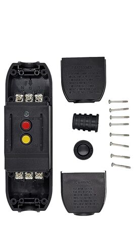 Webber Replacement in-line GFCI for Larger Diameter 14AWG/3C STW Cable only - auto-Reset 15A/120V, User Attachable. Webber WBGF18-3W-L-KIT-IA (WBGF-3W-L) in Kuwait
