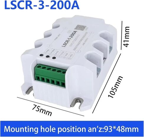 LSCR-3-200A Three Phase Fully Isolated Voltage Regulation Module Thyristor Power Conditioning Solid State Relay in Kuwait