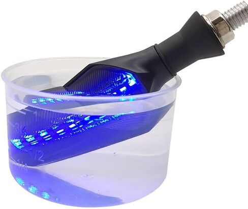 مجموعة إشارة الانعطاف LED العالمية المقاومة للماء 36 فولت - 60 فولت، إشارة الانعطاف التسلسلية، التوصيل والتشغيل فائق السطوع للدراجات النارية / الدراجات البخارية الكهربائية / الدراجات الكهربائية، مع مجموعة واحدة لكل جانب in Kuwait