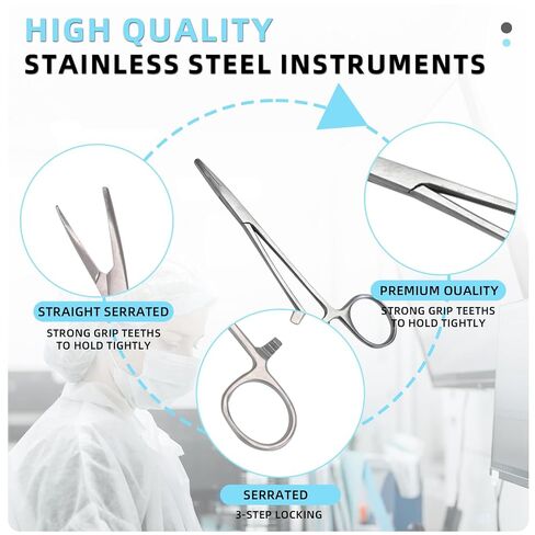 Suture Practice Kit for Medical Students, Silicone Pad Surgical Wound Suturing Practice, Supplies for Vet Nursing Students Simulation Surgical Suture Training Toolkit (Education Use Only) in Kuwait