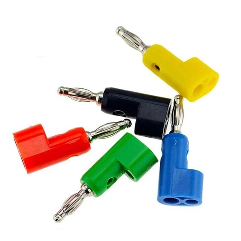 20/80/200PCS 4MM Banana Plug Stackable Terminal Binding Post Electrical Component DIY Tools 5 Colors(80 Green) in Saudi Arabia