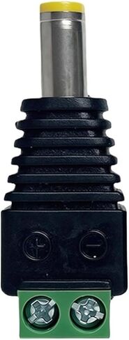 40/10/4 Pcs 2.1mm x 5.5mm DC Power Male-Female Connector for CCTV Camera & LED Strip Connections(10 PCS) in Saudi Arabia