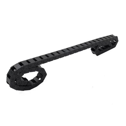SIKUAI 1 قطعة 10x15 مللي متر سلسلة السحب قابل للتعديل سلك كابل الناقل CNC راوتر طابعة ثلاثية الأبعاد قناة النايلون الأسود in Kuwait