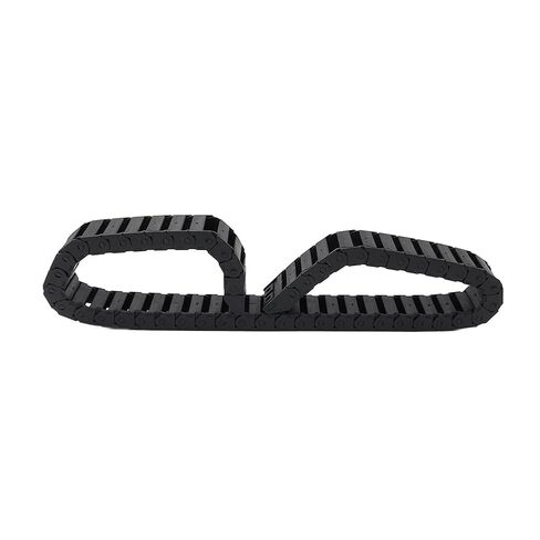 SIKUAI 15X30mm سلسلة سحب بلاستيكية متر قابل للتعديل سلك كابل الناقل النايلون الأسود 1 قطعة in Kuwait
