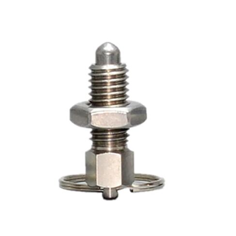 1Pcs Stainless Steel Locking Screw Dowel Indexing Plunger M6 M8 M10 M12 M16 Thread Index Plungers(M12-8) in Kuwait