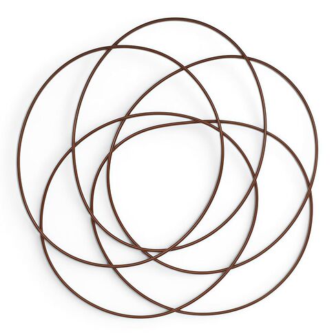 AS-038 FKM O-Rings, 2-5/8" ID x 1/16" CS (2.614" x 0.070"), 70A Durometer, -20°F to 400°F, Oil & Fuel Resistant, for Pump Housings, Valve Bodies and Hydraulic Equipment, 10 Pack in Kuwait