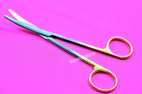 3 مقصات ألمانية فاخرة جديدة TC METZENBAUM مقاس 5.5 بوصة منحنية مع إدراجات كربيد التنغستن CYNAMED in Kuwait