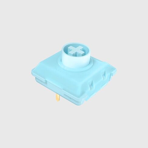 مفاتيح Kailh Choc MX منخفضة المستوى، نوع كليكي صامت، لوحة مفاتيح ميكانيكية متوافقة مع Kailh Choc، 10 قطع، نمط برتقالي كريستالي خريفي in Kuwait