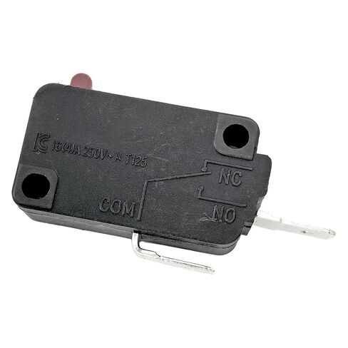 HK-14 مفتاح صغير مفتوح عادة (NO) (4 عبوات)، 16 أمبير 125/250 فولت تيار متردد 2 دبوس مفتاح قفل باب مقلاة الهواء متوافق مع وعاء Gourmia Ninja Insignia الفوري، تحديث النظام الإجمالي يعمل على إصلاح خطأ فتح الباب in Kuwait