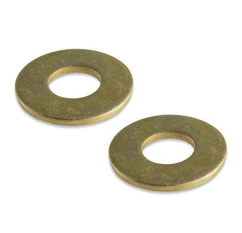 M8 Flat Washer High Strength HV200 DIN 125A Yellow Zinc Cr+6 (Pack of 20) in Kuwait