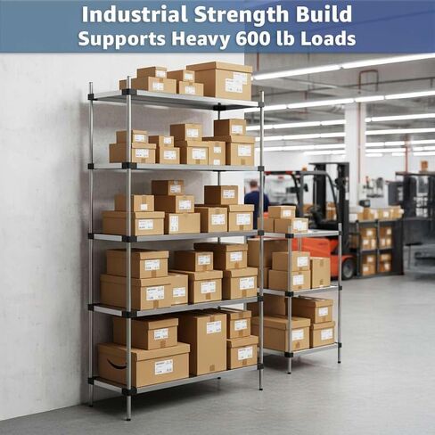 2-Pack 18" x 42" NSF Solid Galvanized Shelf - Industrial Metal Storage for Kitchens & Warehouses in Kuwait