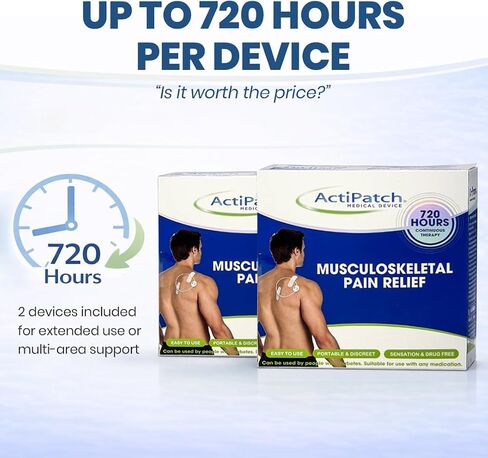 جهاز Mint Bucket Actipatch يمكن ارتداؤه ، وحزمة حزمة 2 حزمة-حلقة العلاج القصيرة النبضية للظهر ، والركبة ، والورك والمفاصل ، منتجات آلام الساق طويلة الأمد in Kuwait
