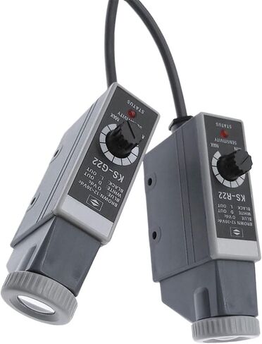 1 قطعة مستشعر رمز اللون مع مقبض الضبط KS-W22/G22/R22/WR22/WG22/RG22 مصادر ضوء الكشف المتاحة (KS-W22) in Kuwait