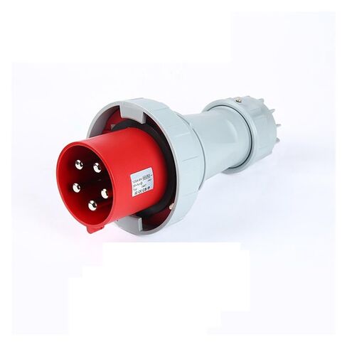 IP67 Industrial Plug and Socket Connector Three Phase 3P4P5P 63A/125A Waterproof Wall Mounted Coupler 220V 380V 415V in Saudi Arabia