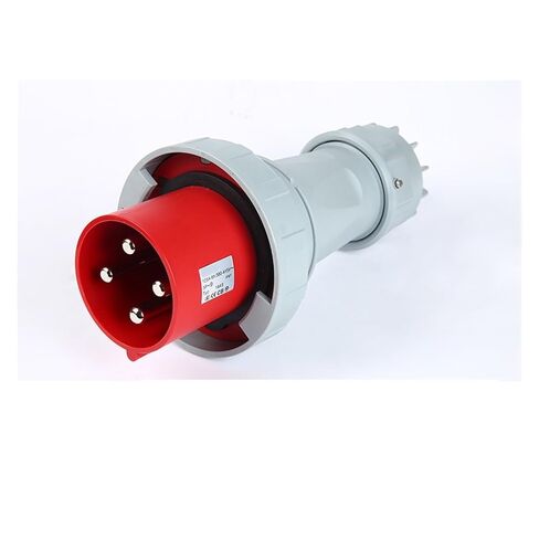 IP67 Industrial Plug and Socket Connector Three Phase 3P4P5P 63A/125A Waterproof Wall Mounted Coupler 220V 380V 415V in Saudi Arabia