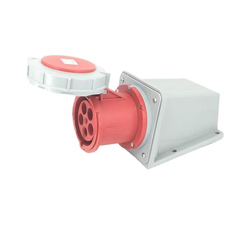 IP67 Industrial Plug and Socket Connector Three Phase 3P4P5P 63A/125A Waterproof Wall Mounted Coupler 220V 380V 415V in Saudi Arabia