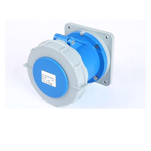 IP67 Industrial Plug and Socket Connector Three Phase 3P4P5P 63A/125A Waterproof Wall Mounted Coupler 220V 380V 415V in Saudi Arabia