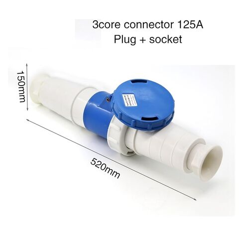 Waterproof and Explosion-Proof Industrial Aviation Plug and Socket 3-core 4-core 5-core Hole 125A Connector Docking in Saudi Arabia