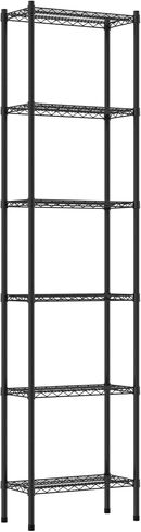 Commercial NSF Listed Green Epoxy Stationary Wire Shelving Kit 30" x 60" x 96", with 6 Shelves Perfect for Warehouse, Walk-in Refrigerator, Freezer, Grocery Store, Restaurant, Dishroom in Kuwait
