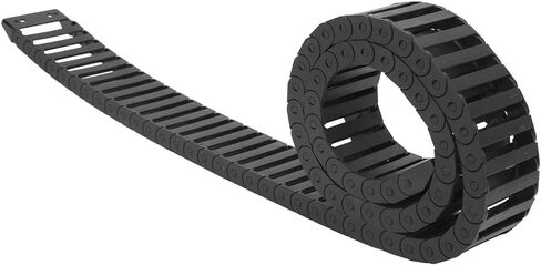 Jeanoko PA66 Nylon Drag Chain HighLow Temperature Resistance Wire Carrier for CNC Machine, 1m Length – Suitable for CNC Machine Tool, Electronic Equipment in Kuwait