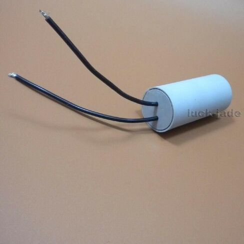 250VAC 10 فائق التوهج 10MFD CBB60 محرك تشغيل مكثف 2 أسلاك 10 فائق التوهج MFD 250 VAC 250V AC 25/70/21 30x65 مللي متر UL مدرج in Kuwait