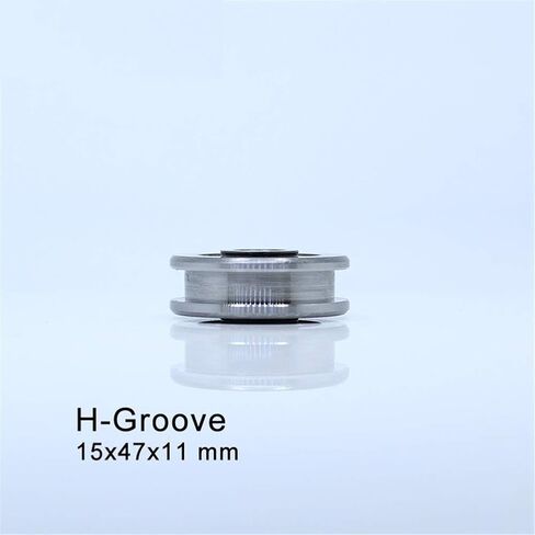 Roller Bearings 15x47x11mm H154711 H Groove Bearing 1PC Steel Bearing Rollers H6/3 Slide Guide Bearings U Wheel Pulley in Kuwait