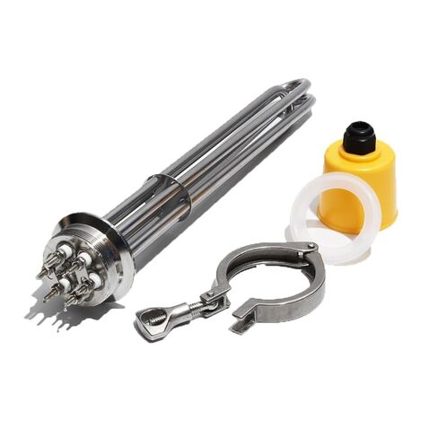 1pcs 3000W/4500W/6000W/9000W/12000W Heating Element for 2" Clamp for Water Distillers(220V,6KW 250L 304SS) in Kuwait