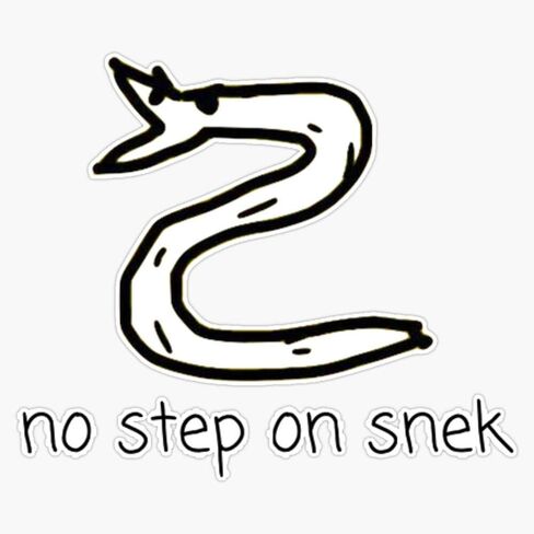 ملصق ممتص للصدمات من الفينيل بدون خطوة على Snek مقاس 5 بوصة in Kuwait
