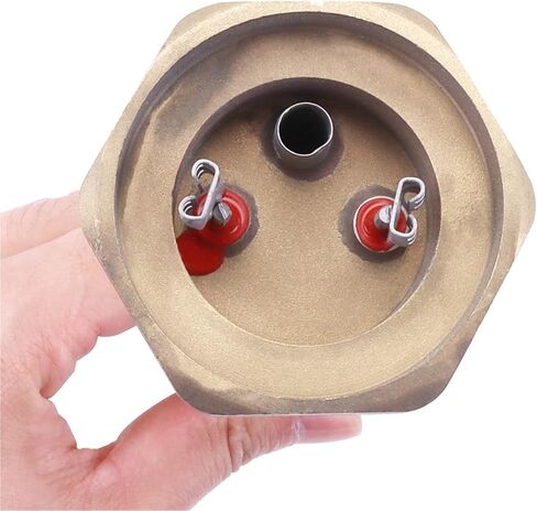 Electric Water Heater With Thermostat 220V 3KW Adjustable Temperature Heating Element DN32 Thread SUS304 1Pcs in Kuwait