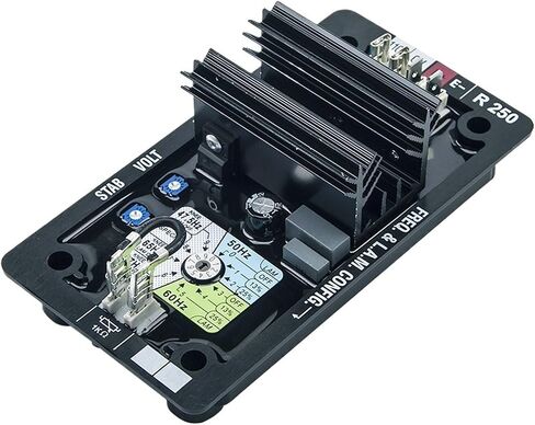 1 قطعة R250 AVR منظم جهد كهربائي أوتوماتيكي لمثبت المولد لوحة التحكم Avr أجزاء مولد الديزل in Kuwait
