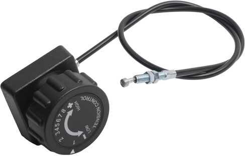 Resistance Fine-Tuning Rotary Adjuster, 8/10 Gears Cycling Brake Cable With Knob, Plastic And Metal Replacement Part For Dynamic Fitness Gym Equipment For Exercise Bike(8 gear) in Kuwait