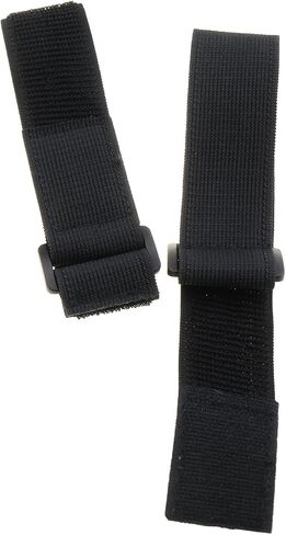 DGZZI 2PCS 3.8x36cm Black Elastic Strap Textile Material Outdoor Cycling Fishing Adjustable Strap Suitable for Walking Riding Motorcycle Running in Kuwait
