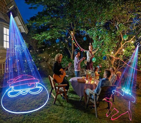 2W 2000mw RGB كامل اللون الرسوم المتحركة المرحلة تأثير الضوء DJ ديسكو المرحلة شعاع أضواء مع DMX512 XLR كابل لحفل زفاف عيد ميلاد DJ ديسكو بار نادي عيد الميلاد الحدث الإضاءة المعرض in Kuwait