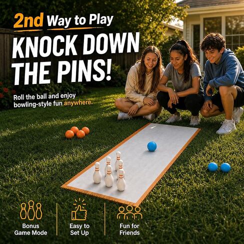 Flying Toss Ball Beach Game – Multi-Mode Outdoor Game for Family & Friends, Kids & Adults – Backyard, Beach, Lawn & Camping Party Fun in Kuwait