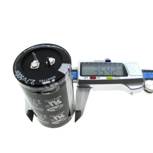 10pcs 2.7V 500F 35 x 60mm Super Farad Capacitor Black for Automotive Rectifier 16V83F in Kuwait