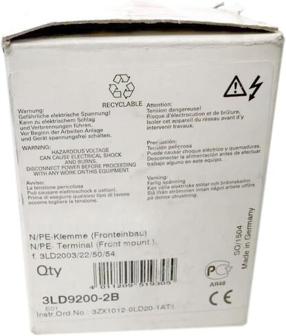 3LD9200-2B New and Sealed in Box 3LD92002B 1 Year Warranty in Saudi Arabia