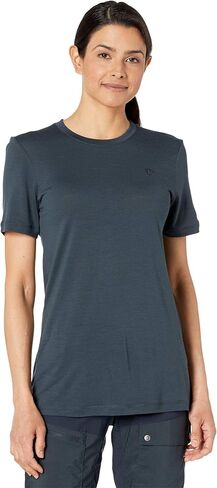 Fjällräven Abisko Women's Short Sleeve Wool Shirt - Temperature Regulating, Quick-Dry, Merino Wool - Hiking, Trekking in Kuwait