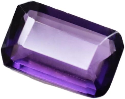 Top Quality Natural Sapphire 9.55 Ct CERTIFIED Emerald Cut Rare Purple Gemstone in Kuwait