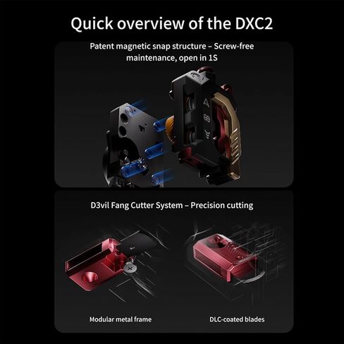 ترقية Phaetus DXC2 Extruder لسلسلة Crealty K2: استبدال بثق الهيكل المغناطيسي لمحرك التروس المزدوج - ضمان الطباعة السلسة لملحقات الطابعة ثلاثية الأبعاد in Kuwait