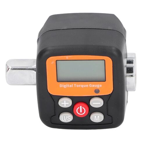 Digital Torsion Meter, 1/2 Connector 6 to 200N.m Torsion Adapter, Precision Machined with Light Sound Alarm, Backlit Display for Home Repairs in Kuwait