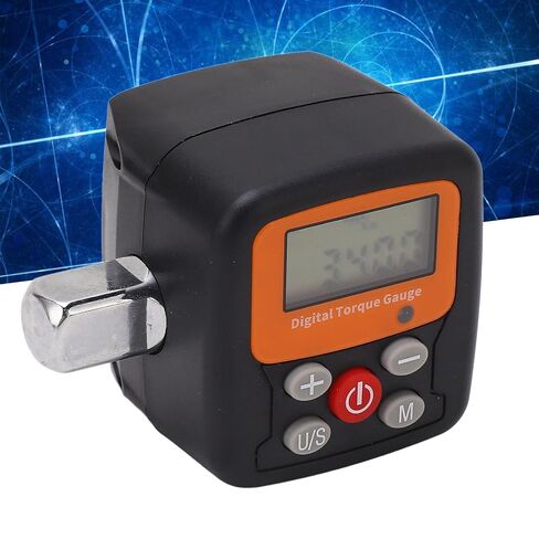 جهاز اختبار الالتواء الرقمي مقاس 2 بوصة مع شاشة LCD بإضاءة خلفية، منبه، تحويل 4 وحدات، الاحتفاظ بالبيانات، إيقاف التشغيل التلقائي، صندوق تخزين العدادات الصناعية المحمول للتجميع الميكانيكي ومحرك السيارات in Kuwait