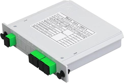 المكونات الإضافية PLC Fiber Splitter 1x2 / 1x4 / 1x8 / 1x16 SCUPC / SC Cartridge FTTH (SC UPC 1x8) in Kuwait