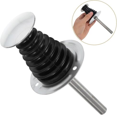 Ciieeo Walk-in Cooler Door Lock Lever 10cm 304 Stainless Steel Safety Latch Handle for Cold Storage and Oven Doors with Internal Release to 10cm Thick in Kuwait