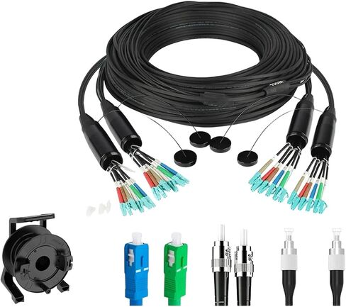 multimode 2/4/6/8/12 core LC/SC/FC/ST Fiber Jumper(SC-SC 4 core; 30M) in Kuwait