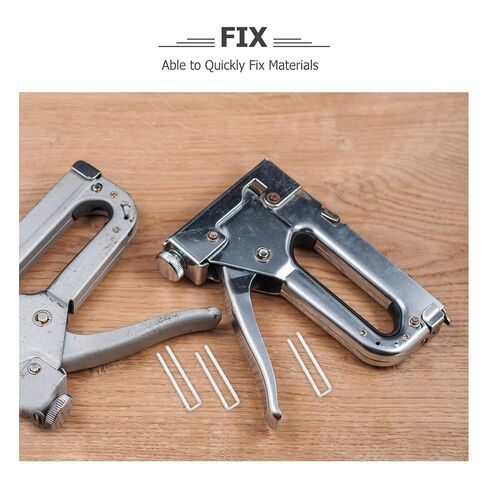 Abaodam Heavy Duty Metal Staples for Stapler U Shaped Nails for Woodworking and Fencing DIY Construction 5000 Pieces Box Sturdy Hardware Fasteners for Crafts in Kuwait